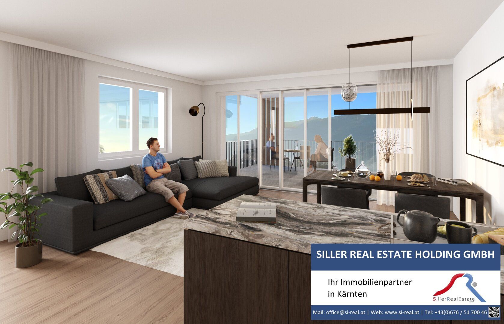 Hoch oben: Exklusives Penthouse mit Stil & Sonne pur