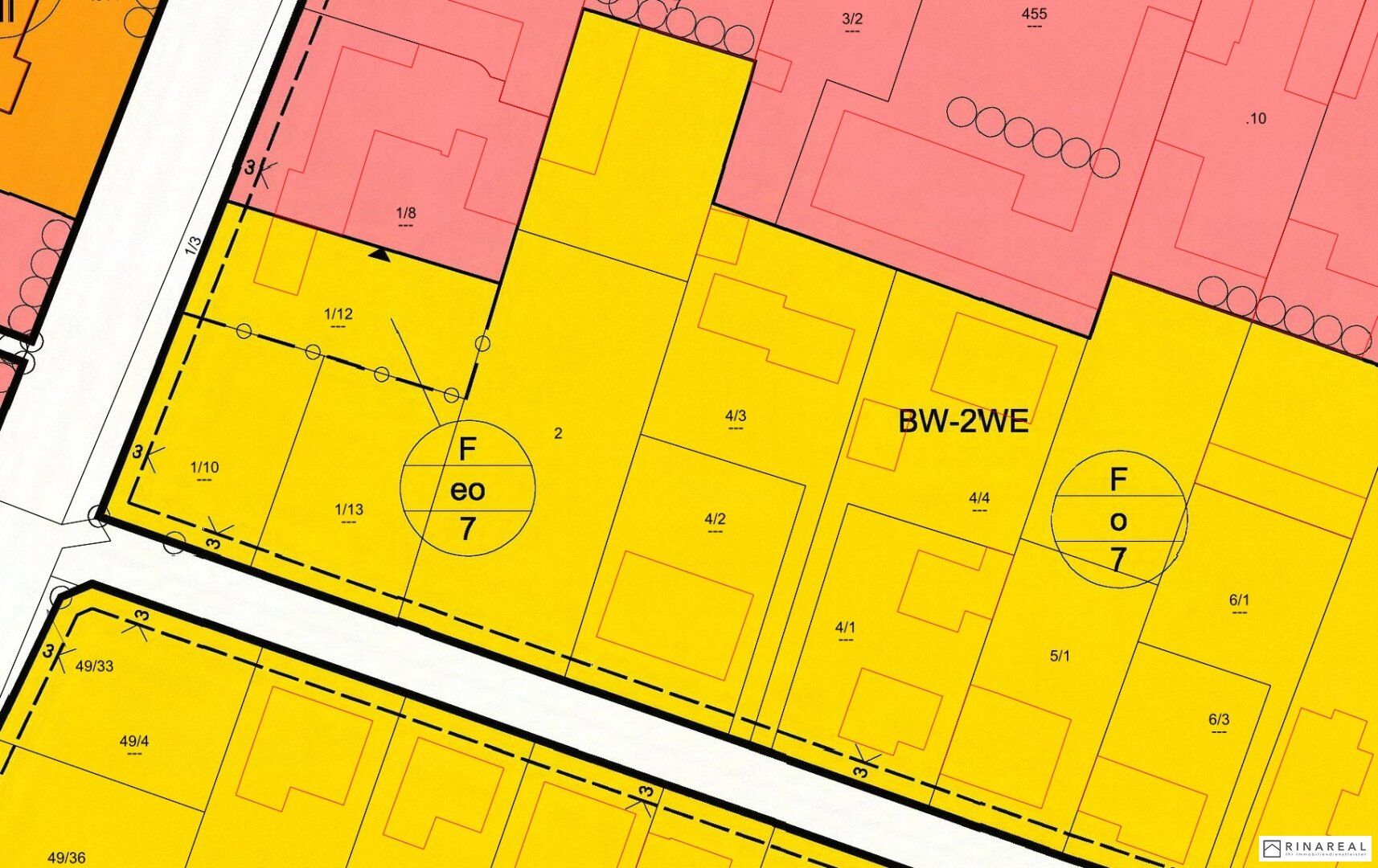 Zwei unbebaute Grundstücke | zusammen ca. 1.201 m² | Bauland Wohngebiet - maximal 2 Wohneinheiten pro GS | im Herzen von Leopoldsdorf - unweit der Hauptstraße - Ansicht 4