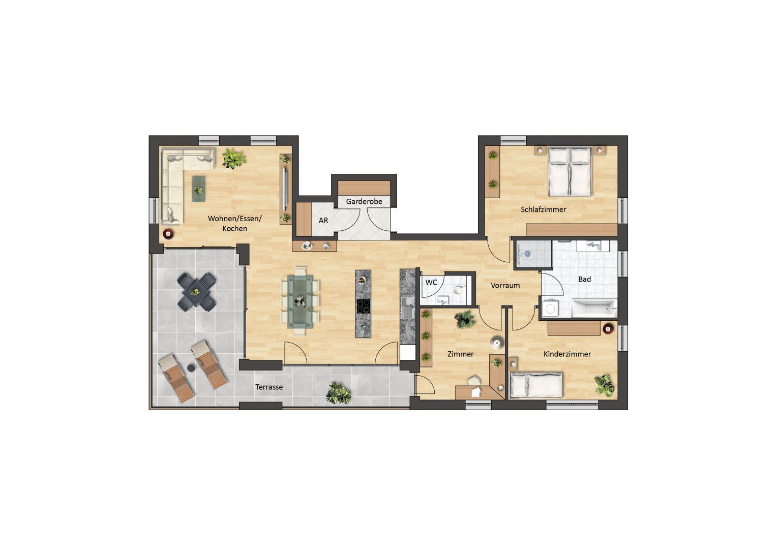 Wohnung – Guggenberg - Ansicht 3