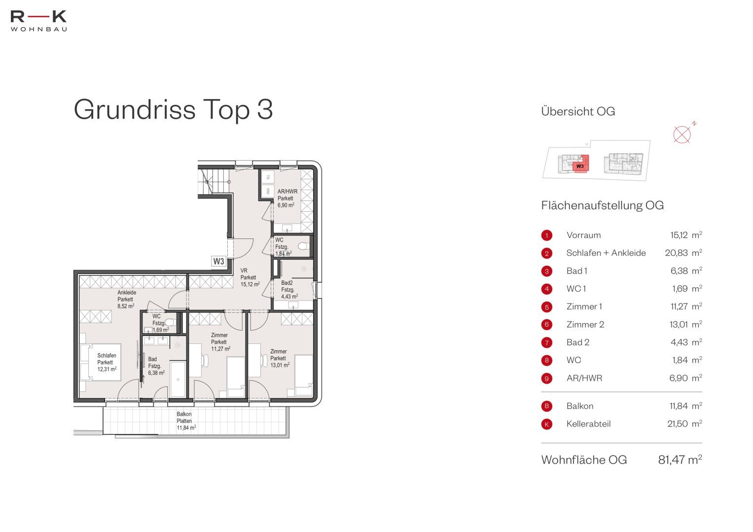 Wohnung – Salzburg - Ansicht 5