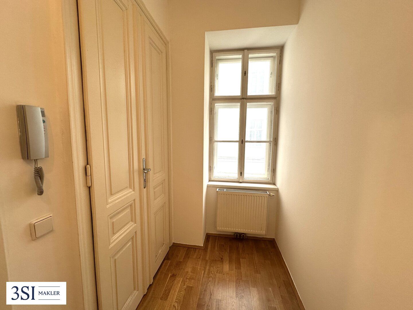 Charmante 3-Zimmer-Wohnung mit Blick in den ruhigen Innenhof - in Top-Lage des 3. Bezirks