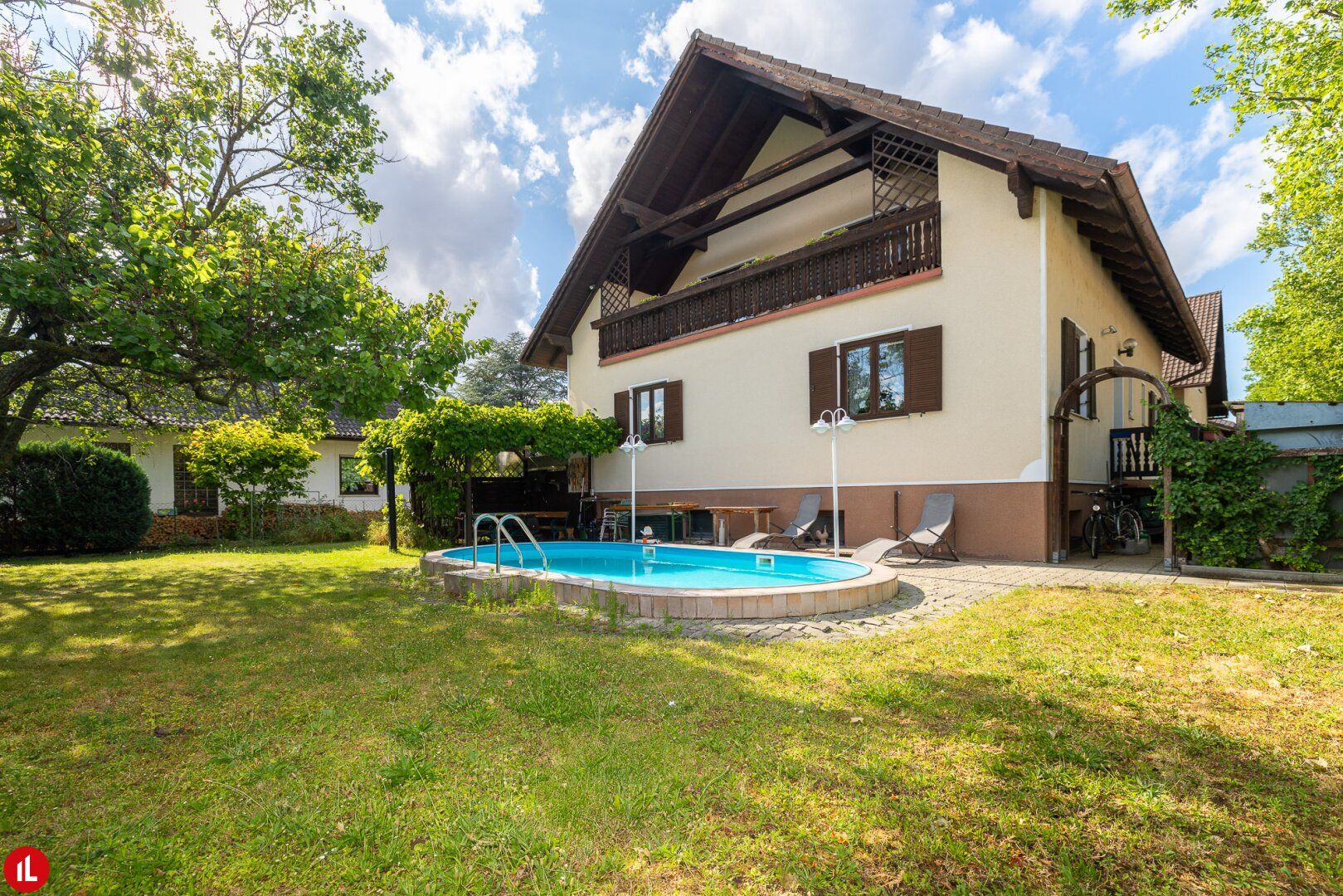 Familienidylle mit Pool und großem Garten in Rannersdorf - Einziehen & Wohlfühlen!