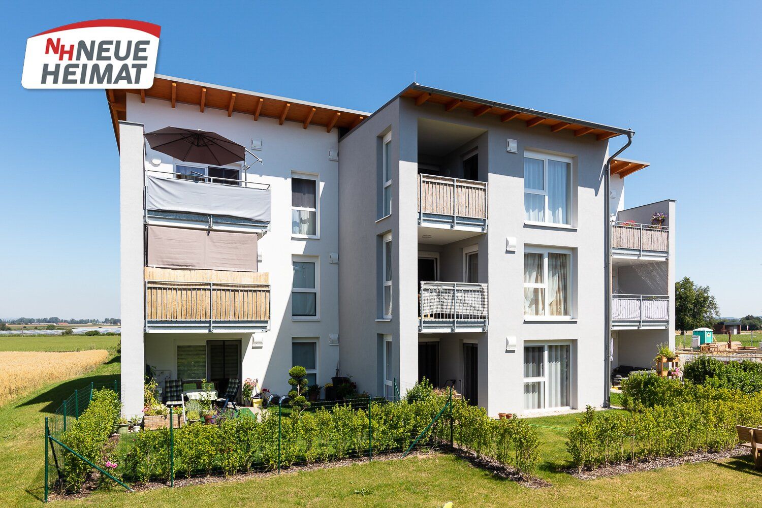 Moderne Mietwohnung in Geinberg: 3 Zimmer, Balkon, Parkplatz & top Lage zum unschlagbaren Preis von 738,07 €!