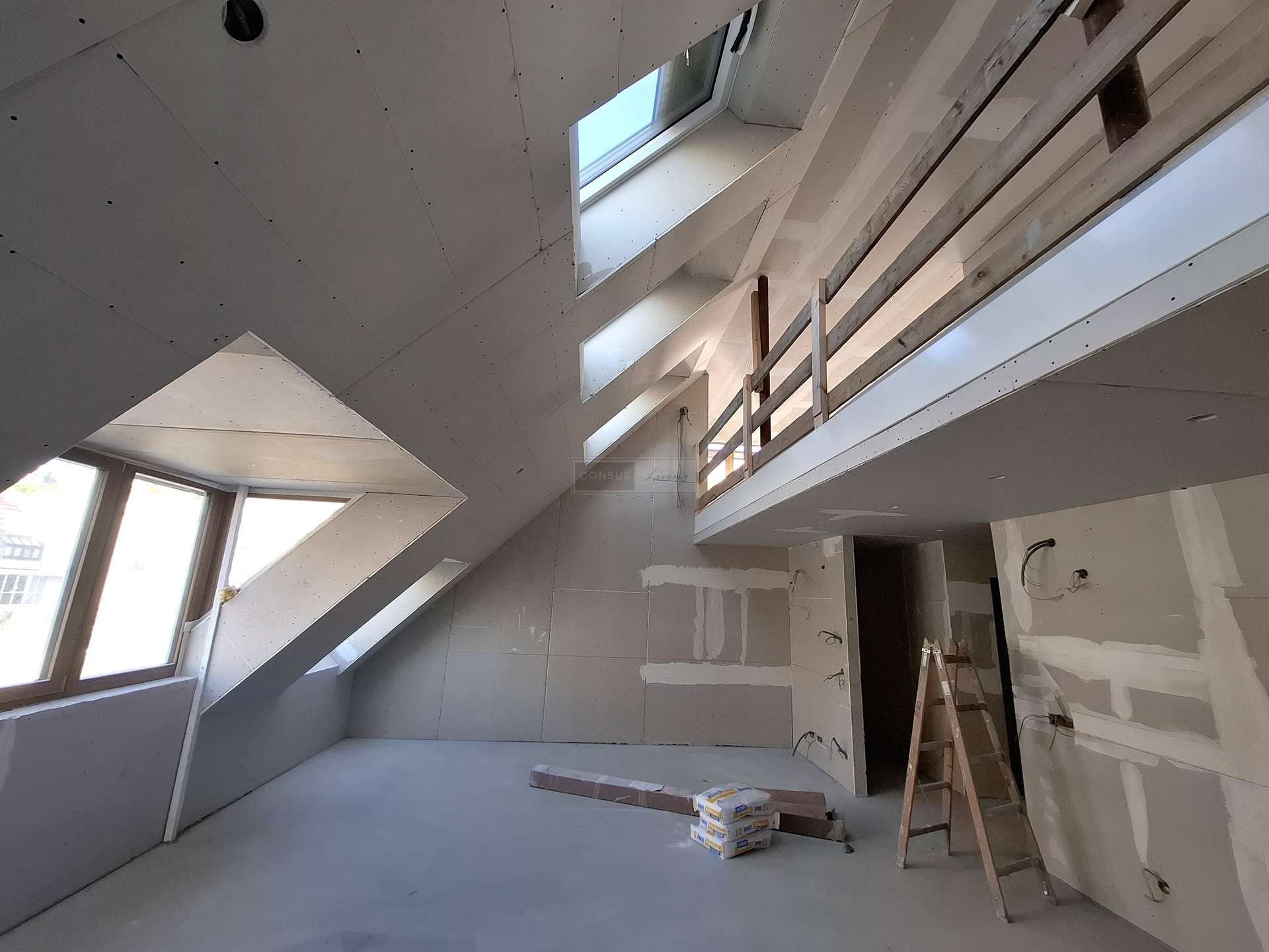 ERSTBEZUG: Stilvolle Dachgeschossmaisonette mit Galerie und Dachterrasse beim Rochusmarkt