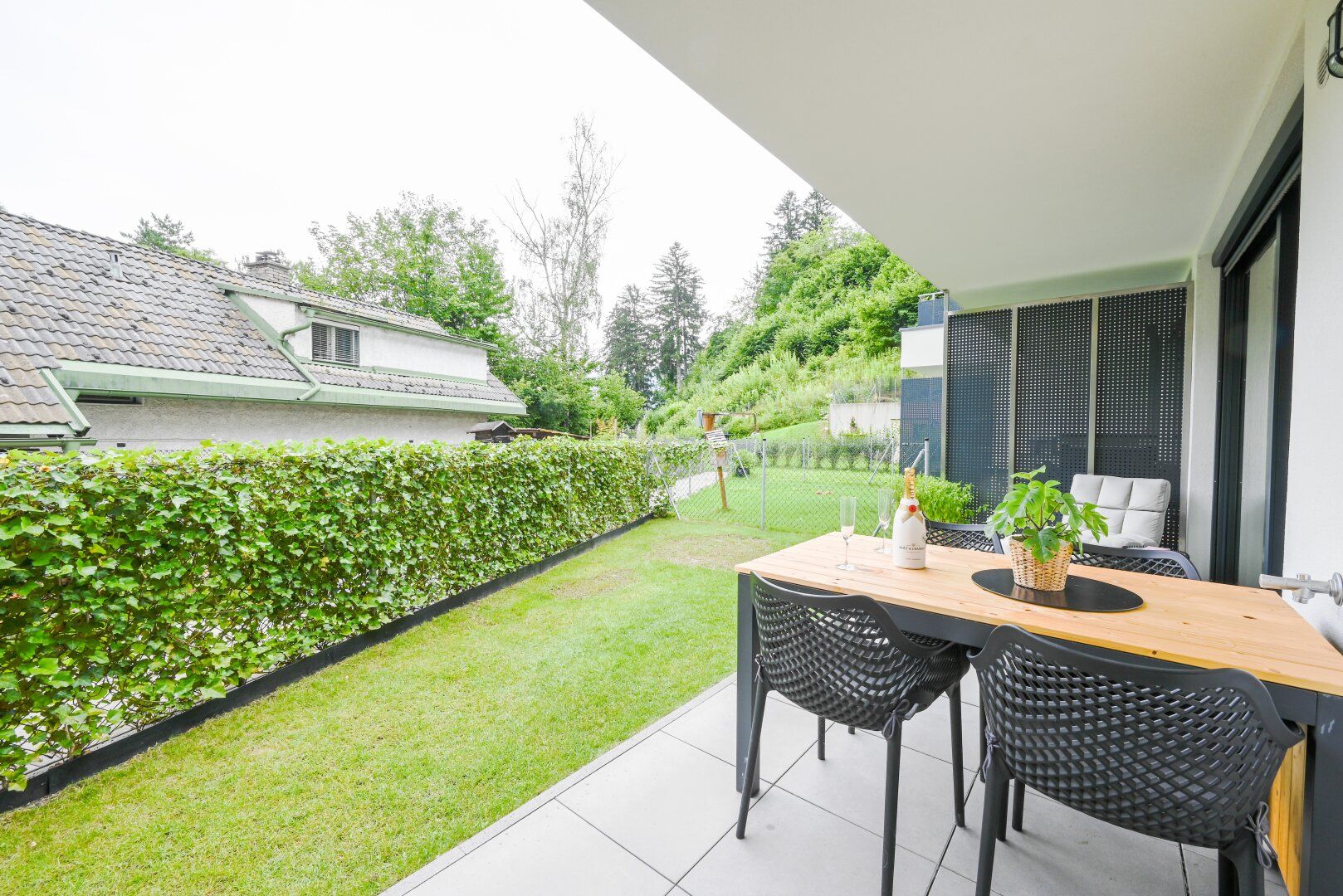 Gartenrefugium mit Stadtnähe - Design trifft Natur auf der Hungerburg