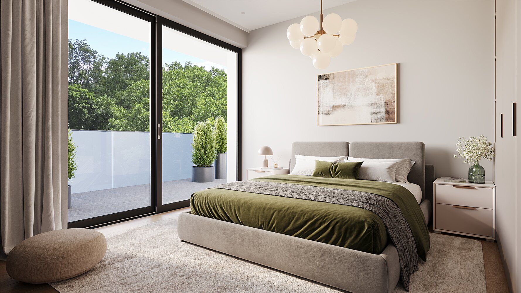 PROJEKT RIESIDENCE I 2-ZIMMER I SÜD-BALKON I 2.OG MIT WEITBLICK I LIFT & TIEFGARAGE I LICHTDURCHFLUTET I 2026 I PROJEKT WOHNEN