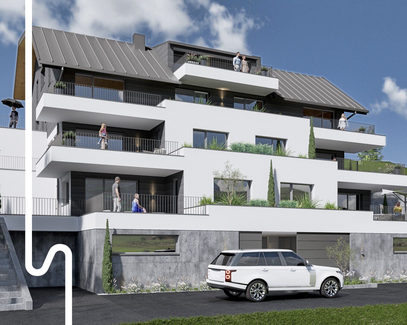 DAS SONN.VEIT | Neubauwohnung mit Sonnenterrasse 