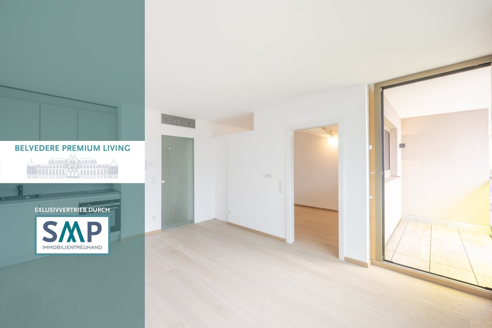 Belvedere Premium Living: 2-Zi. Whg. & Loggia