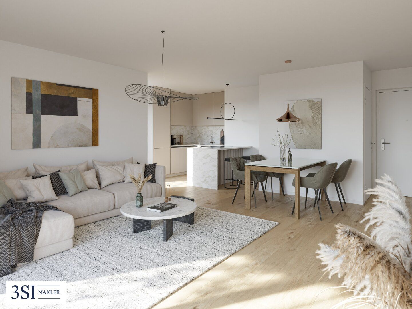 Die Symbiose - Pärchentraum im Neubau mit südseitigem Balkon