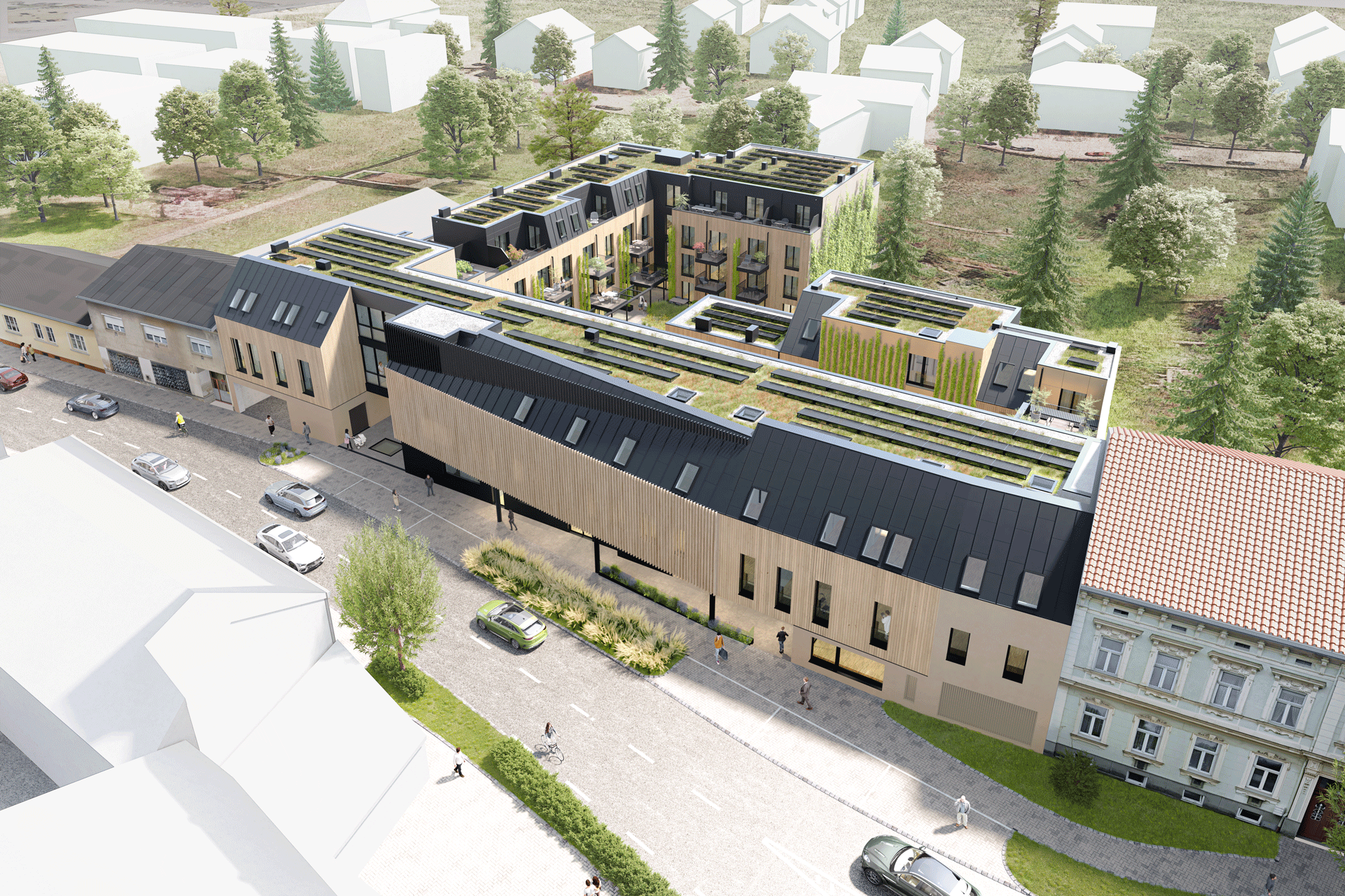 Anlegerwohnung Stadtzentrum Mistelbach | Neubauprojekt mit begleitetem Wohnen - Ansicht 4