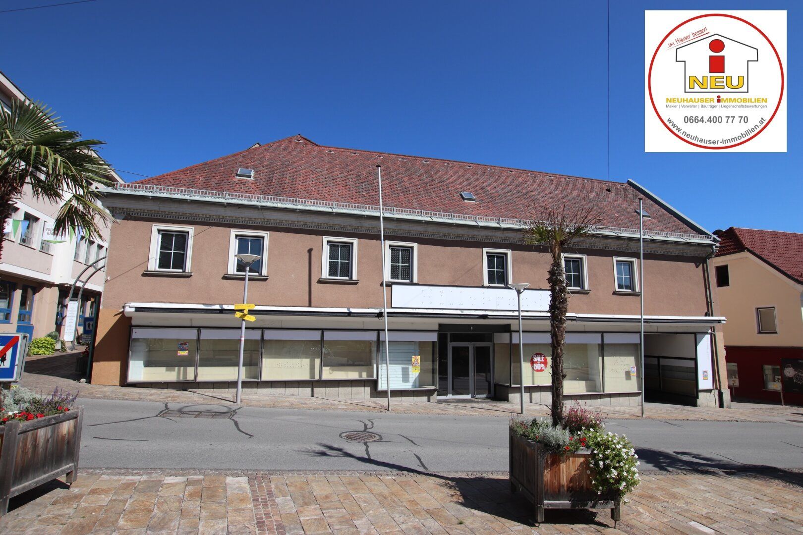 Wohn- und Geschäftshaus mit 550m² im Zentrum von Feldkirchen zum Superpreis