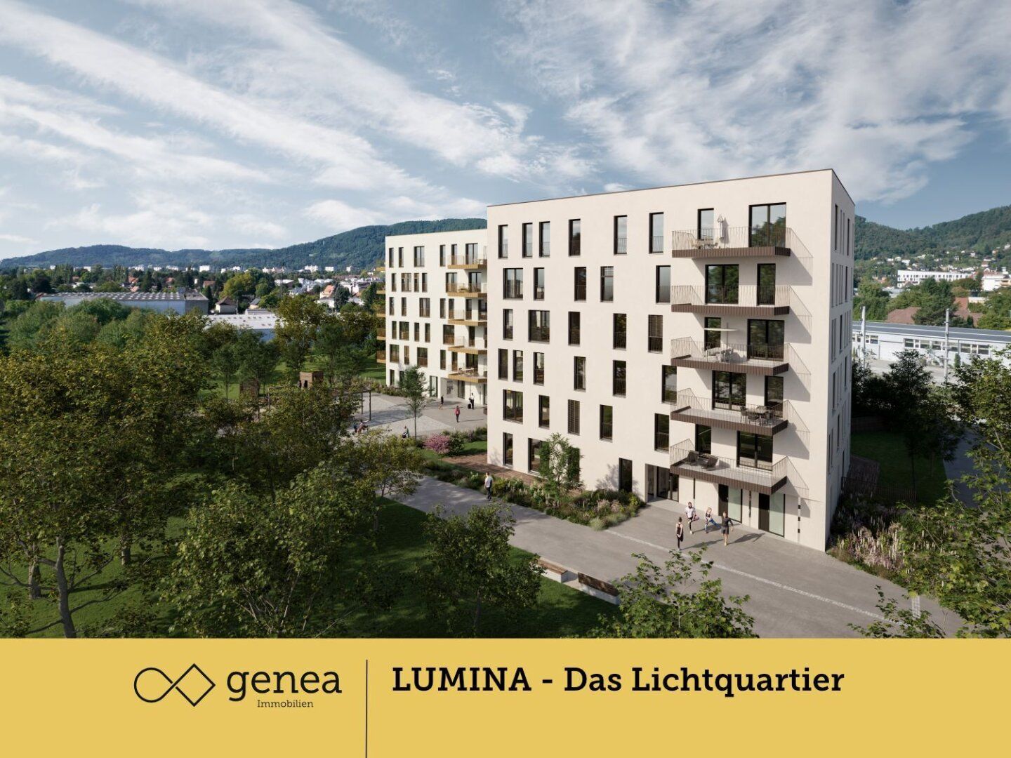 Helle Neubauwohnung mit Freifläche in Top-Lage | LUMINA | Erstbezug - Ansicht 5