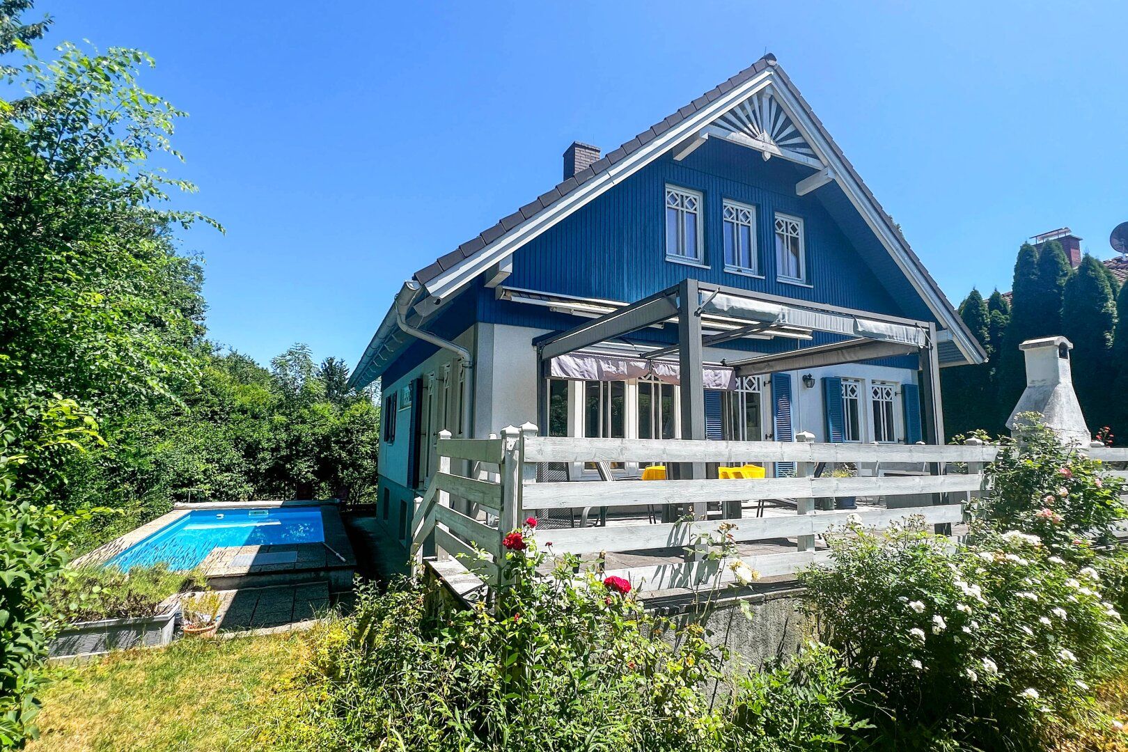 Familienidyll mit Praxisoption in Breitenfurt bei Wien: 6 Zimmer und Pool