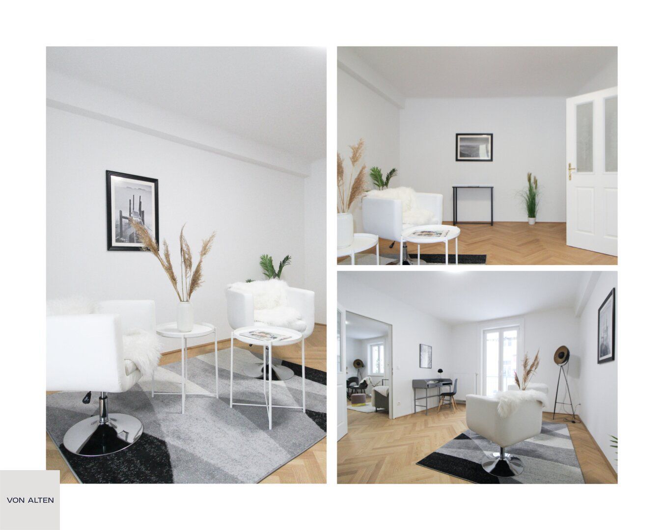 Freier MZ: Befristet vermietet: Ruhige 2-Zimmer-Wohnung mit Loggia nahe Mariahilfer Straße
