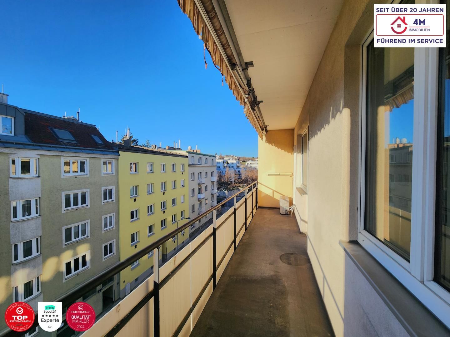 Sonnendurchflutete 3-Zimmer-Wohnung mit großer Loggia, Ost-West-Ausrichtung & guter Anbindung