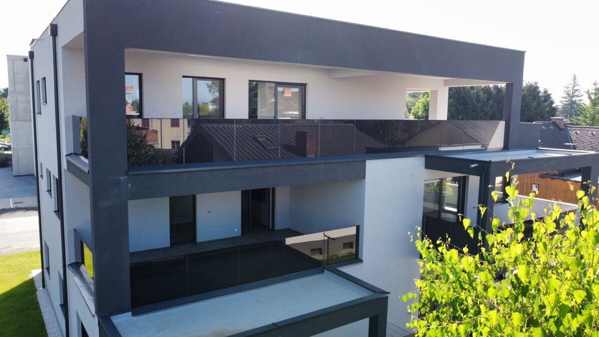 8010 GRAZ, Nähe ORF- Park, hochwertige 3- Zimmer Terrassenwohnung(Erstbezug), West- Ausrichtung, Tiefgaragearage & nur 5 Wohneinheiten!