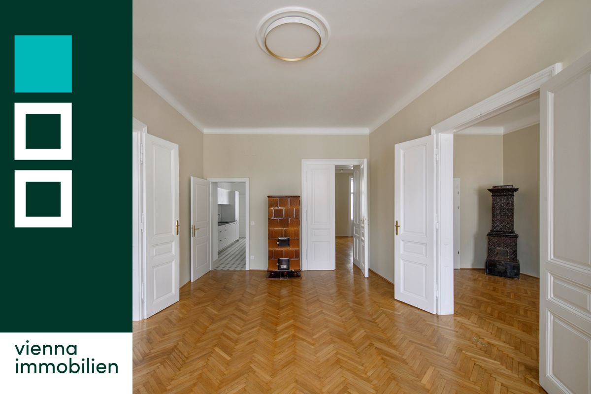 Exklusive 4-Zimmer-Altbauwohnung