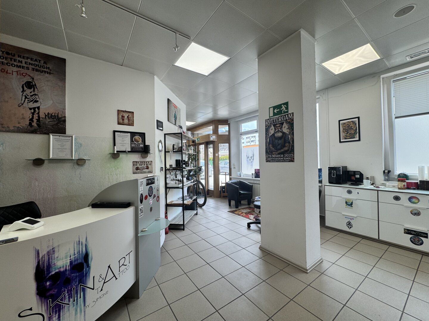 Geschäftslokal mit Schaufensterfront in Wattens zu vermieten - Ansicht 3