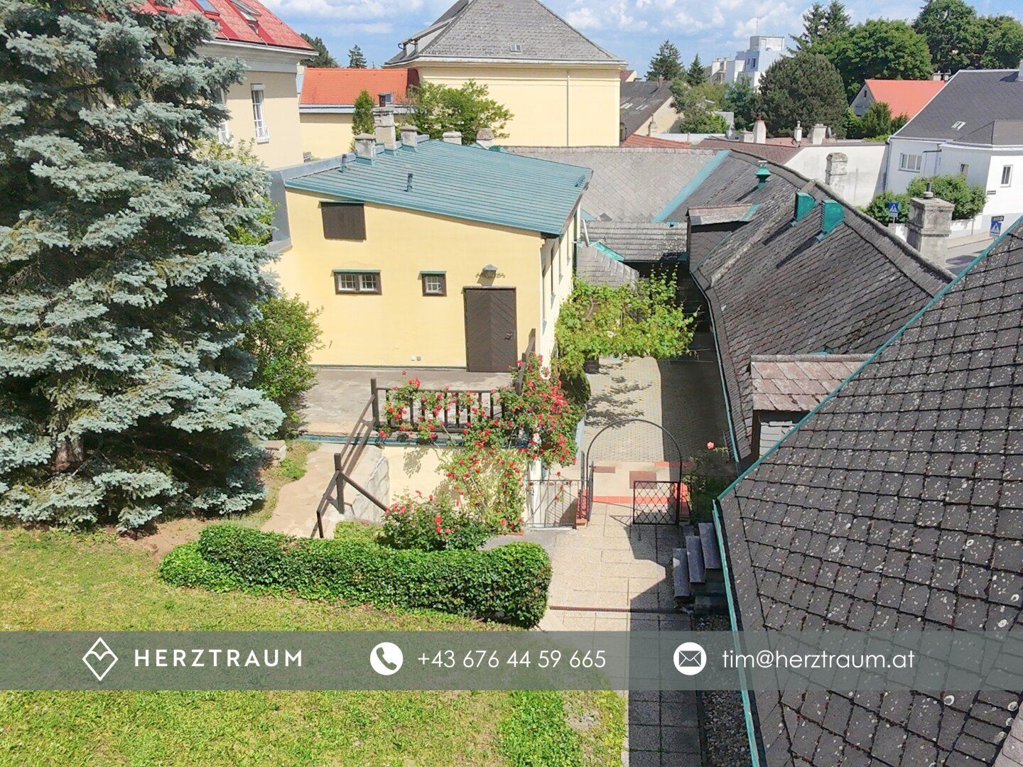 Historische Streckhof mit Studie für Ausbauprojekt in 1190 Wien - Provisionsfrei