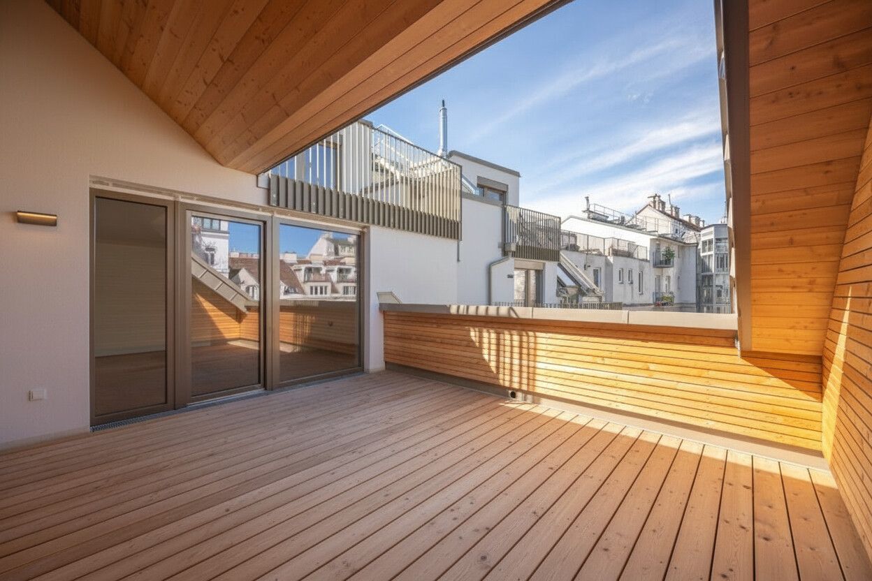 Familiendomizil in zentraler Lage: 3 Zimmer mit beeindruckender XL Innenhofterrasse - Widok 3