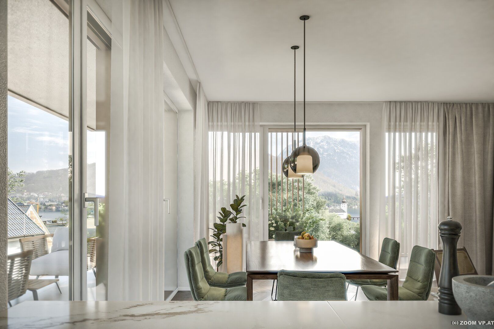 TOP09 Exklusive Wohnung mit Blick auf Schloss Orth & Traunsee