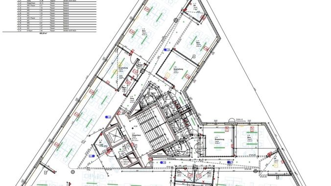 1150 Wien, Pfeiffergasse 2 Grundriss Regelgeschoß