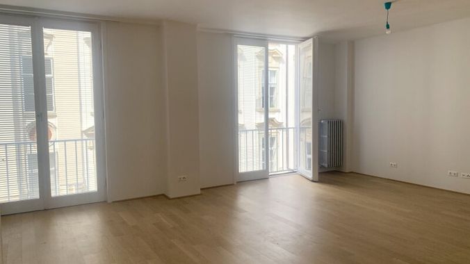 Wohnsalon mit Küche