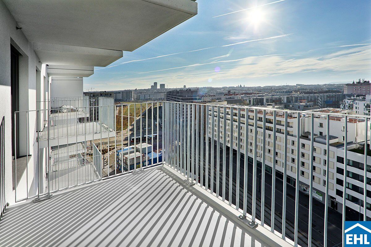 4-Zimmer-Wohnung mit Balkon und Fernblick