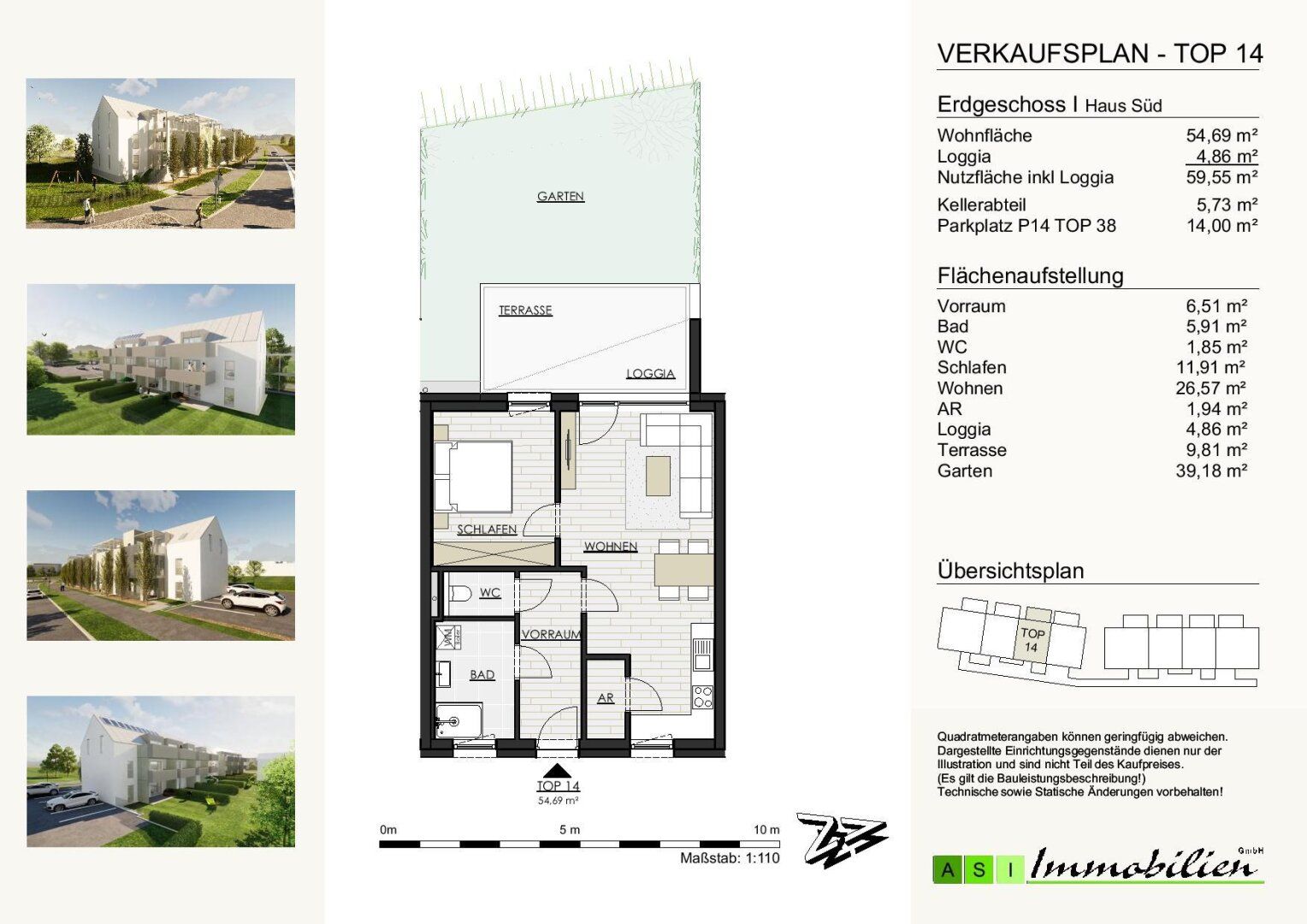 GRÜNE ALLEE GALLNEUKIRCHEN - 2 und 3-Zimmer Wohnungen, 55-70m² NEUBAU ERSTBEZUG