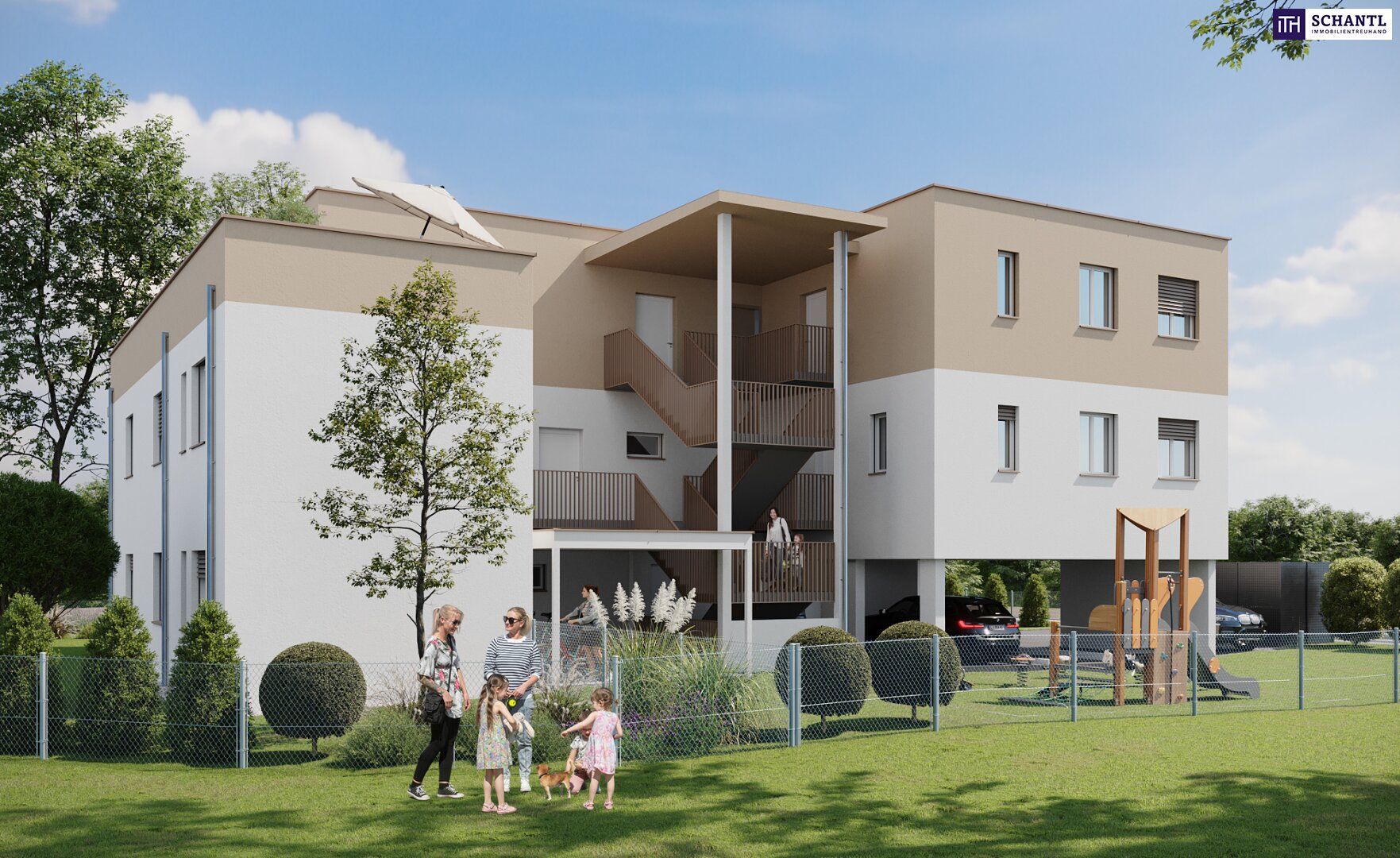 MEGA-Familienwohnung mit 4 Zimmern und zwei Bädern und Blick ins Grüne in einer ruhigen Sackstraße gelegen - 8041 Graz