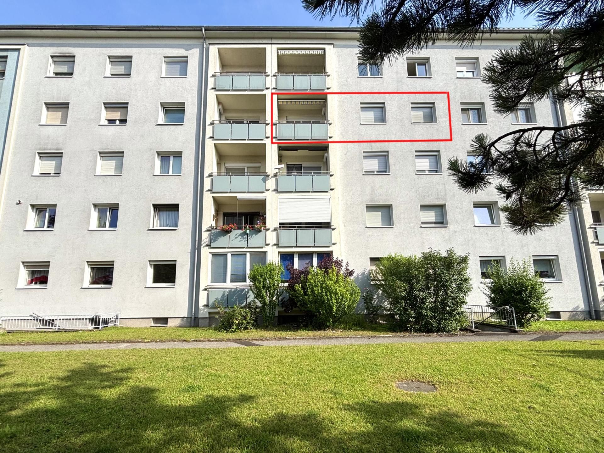 Familienwohnung mit Loggia in Linz/Wegscheid!
