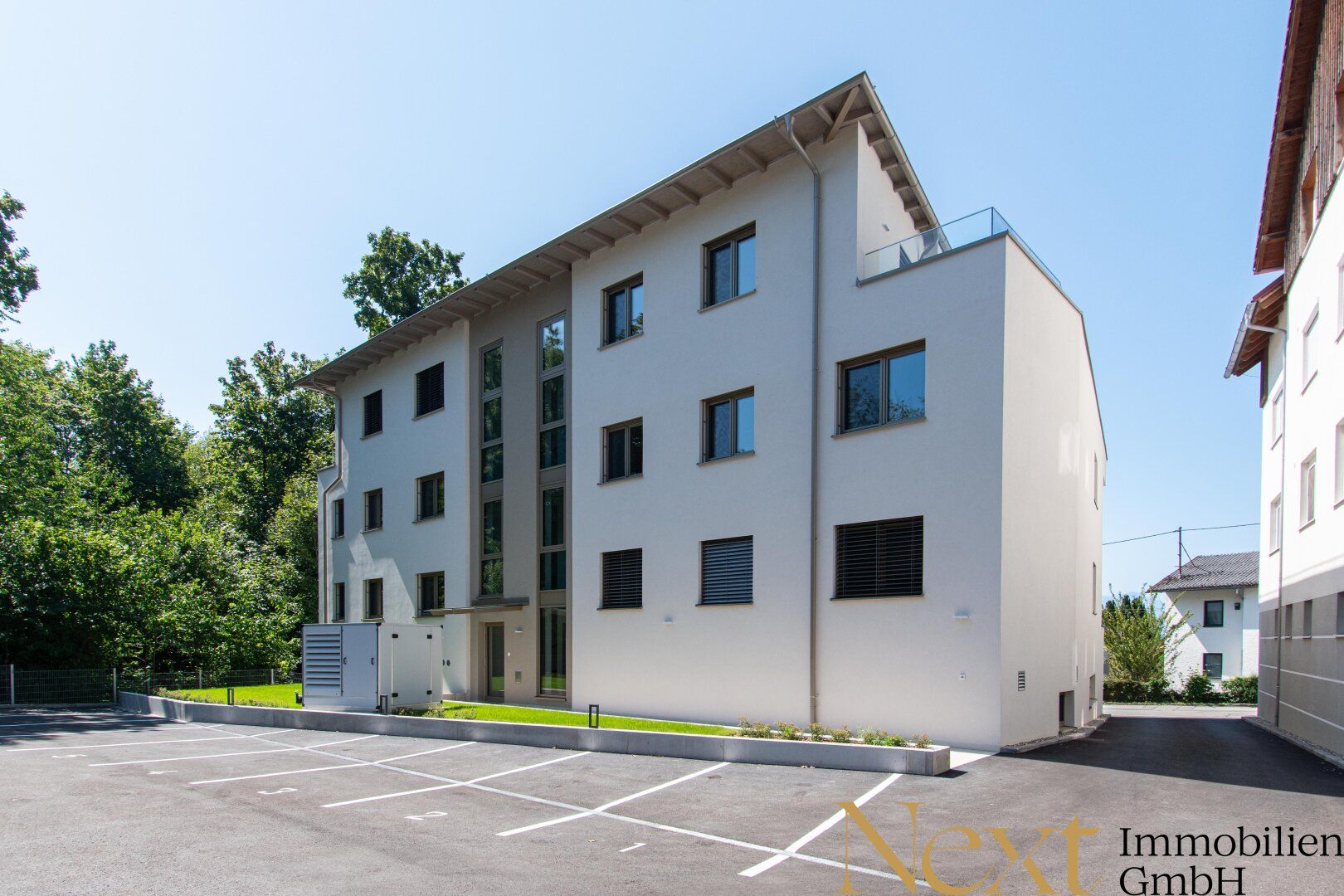 Repräsentative Neubau Büro-/Geschäftsfläche mit Kaufoption in Seewalchen am Attersee zu vermieten! - Ansicht 4