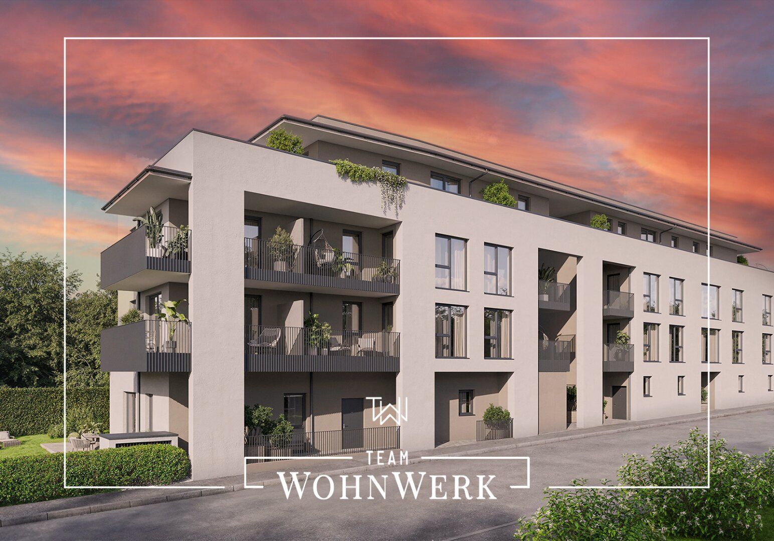 NEUBAU: 2-Zimmerwohnung mit großem Balkon in Geidorf! Honorarfrei für den Käufer!
