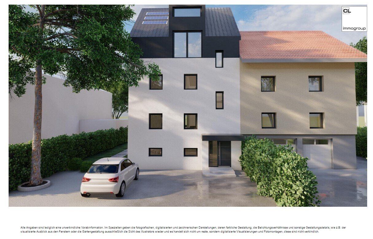 Erstbezug: Gartenwohnung auf 2 Ebenen mit großem Eigengarten in Stadt Salzburg zu verkaufen