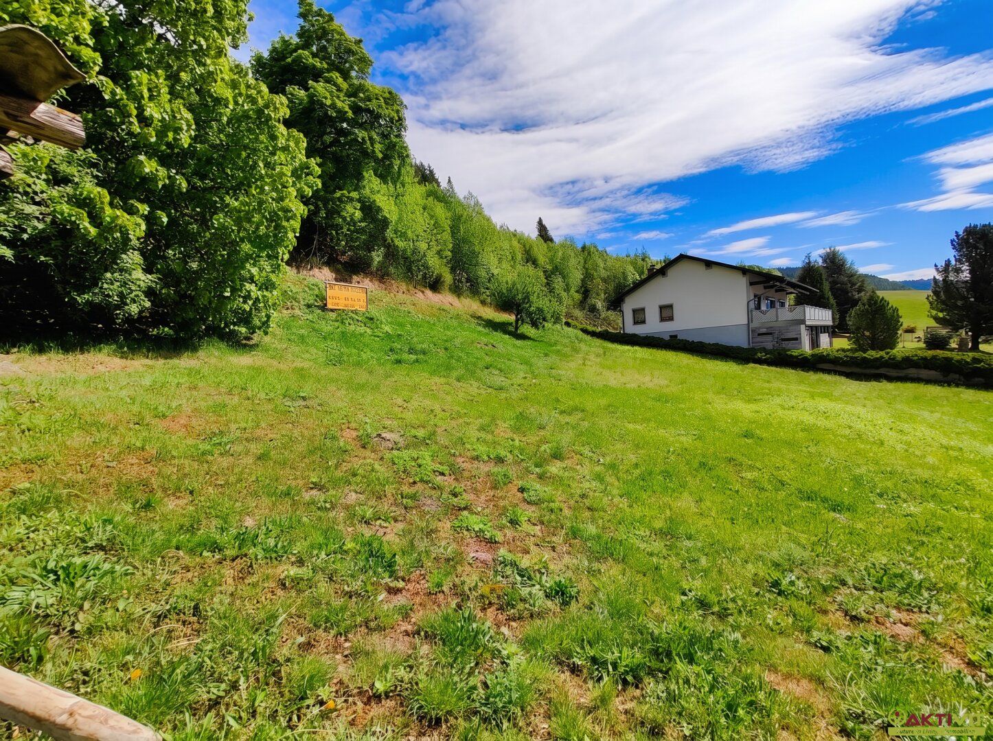 Sonniges Baugrundstück mit rund 1.200 m² und Bergblick im Liesingtal. - Ansicht 3