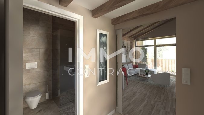 Blick ins Wohnzimmer