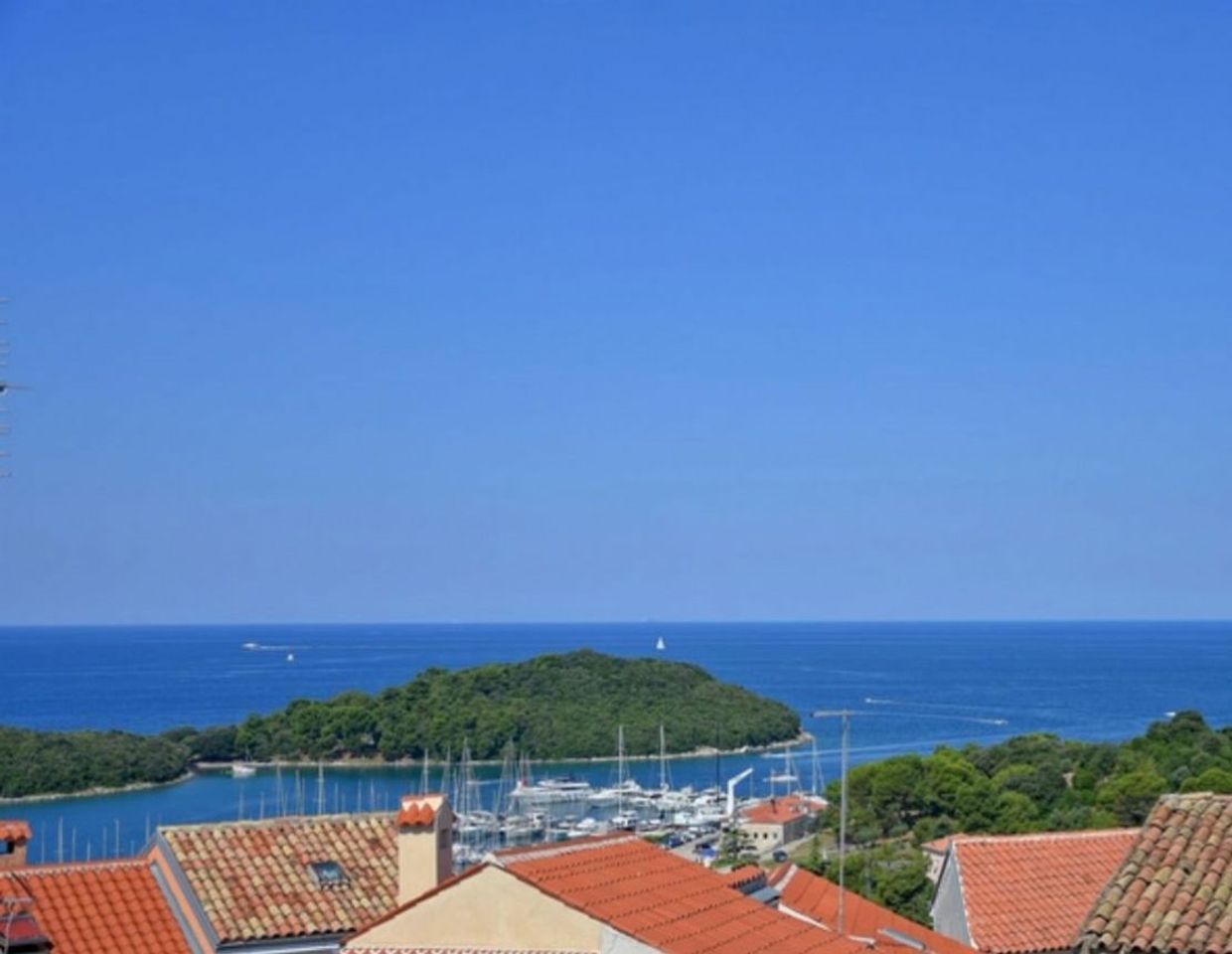Schönes Haus mit Panoramablick in Vrsar