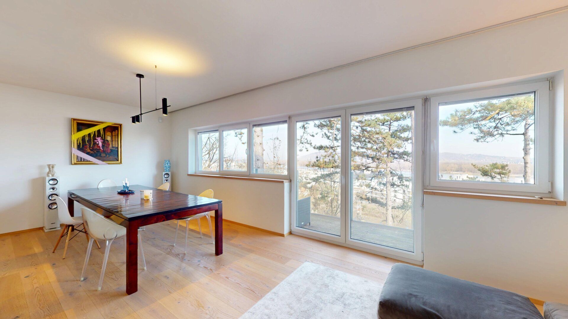 Hochwertiges Upside-Down-Haus mit Sauna & Panoramablick