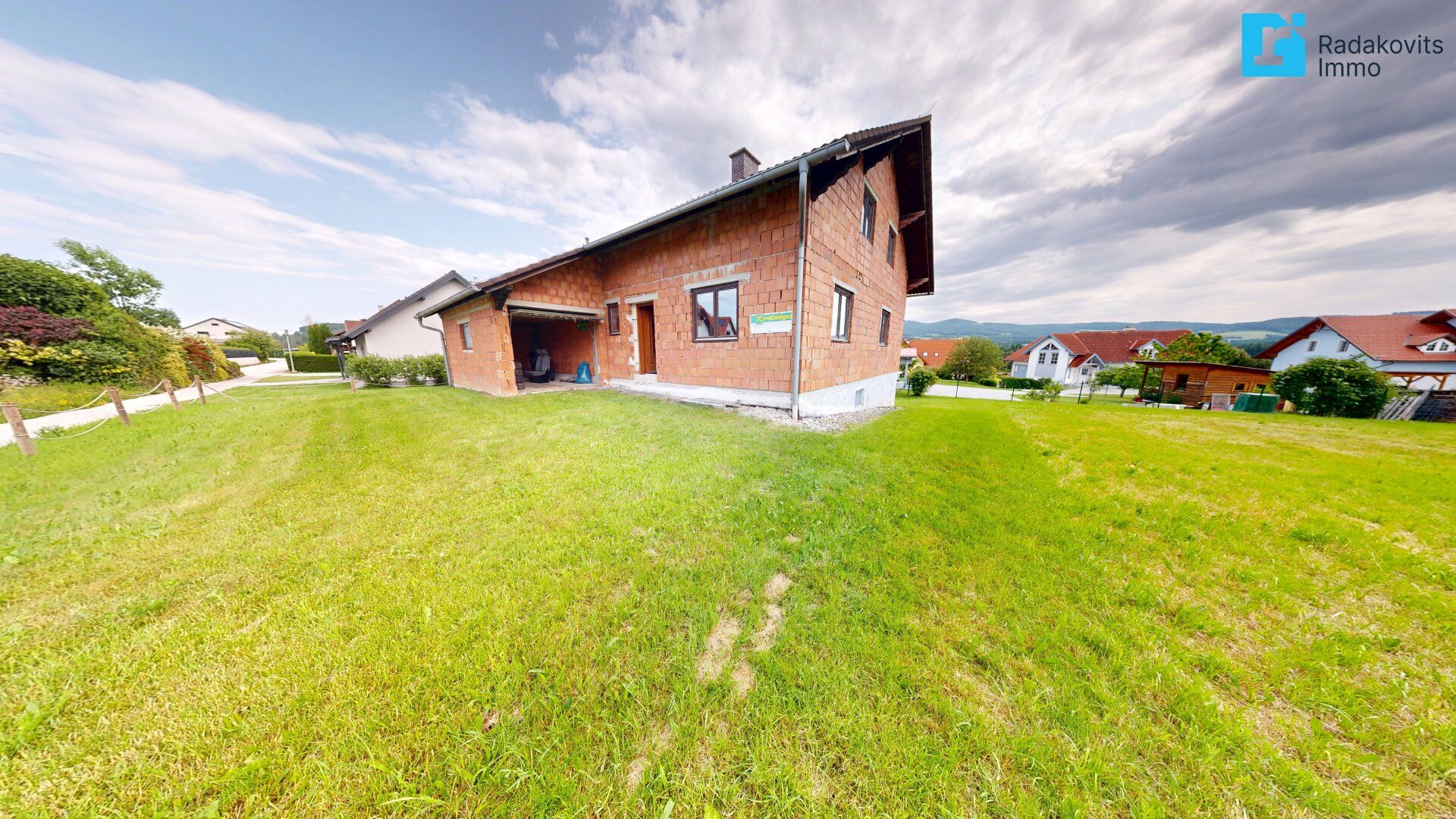 Rohbau-Einfamilienhaus mit Fernblick in Schachen bei Vorau!
