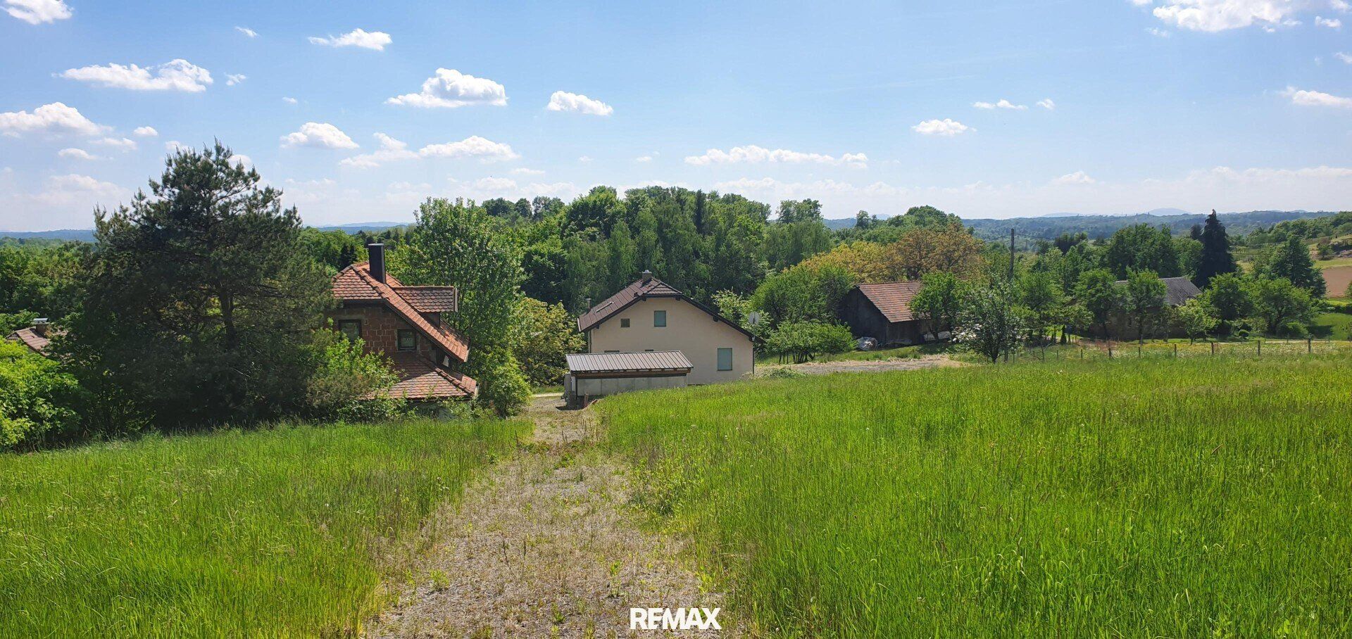 Slowenien - Baugrundstück nahe Gornja Radgona, Bad Radkersburg - Südhang - Ansicht 3