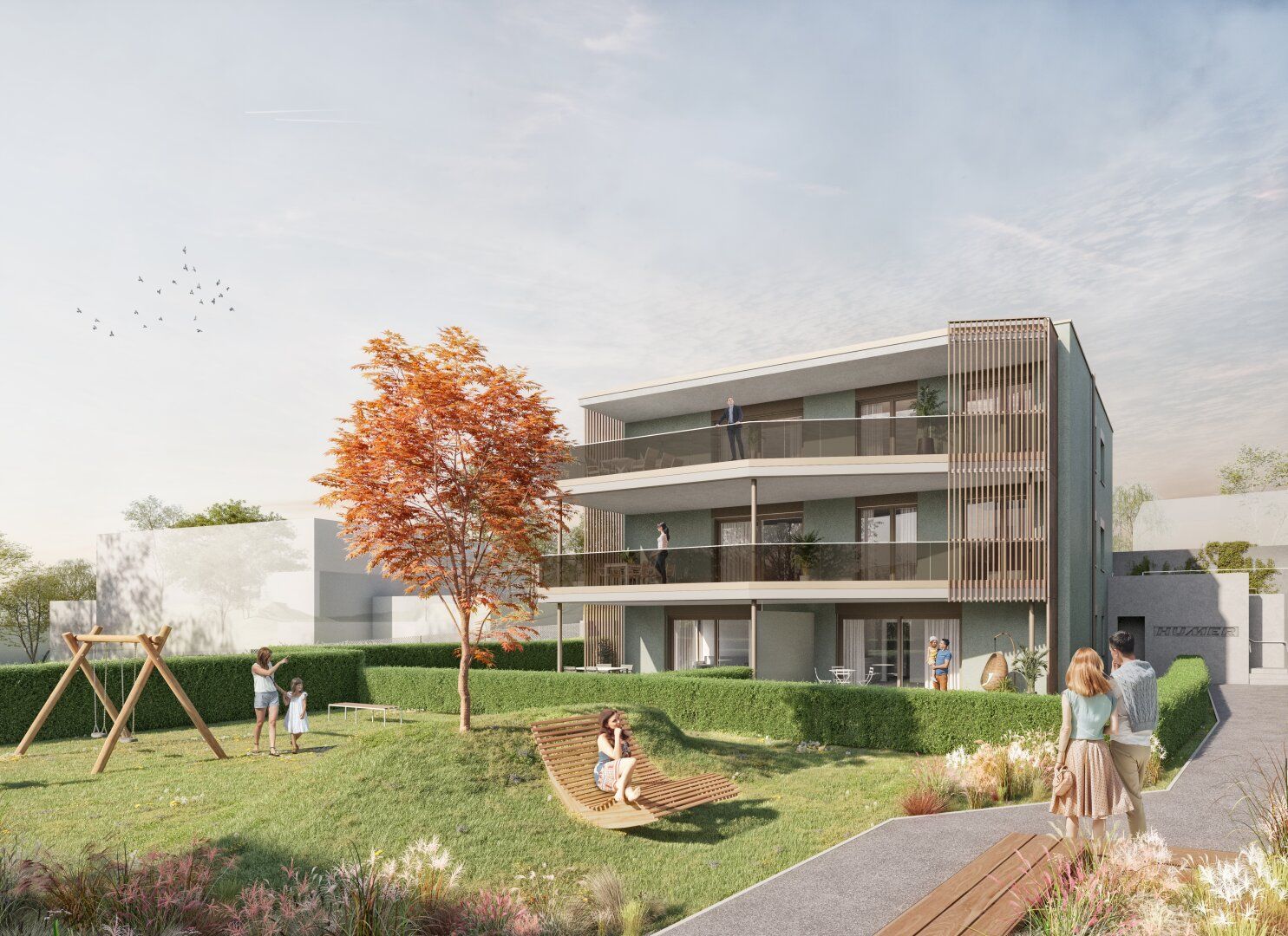 Terrassenwohnung Top 14 im Neubauprojekt 