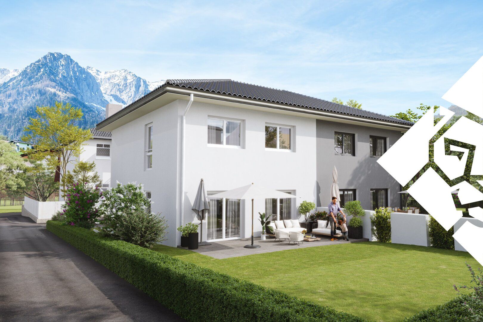 Doppelhaushälfte mit Weitblick - Ihr neues Zuhause am Walchsee zum fairen Preis
