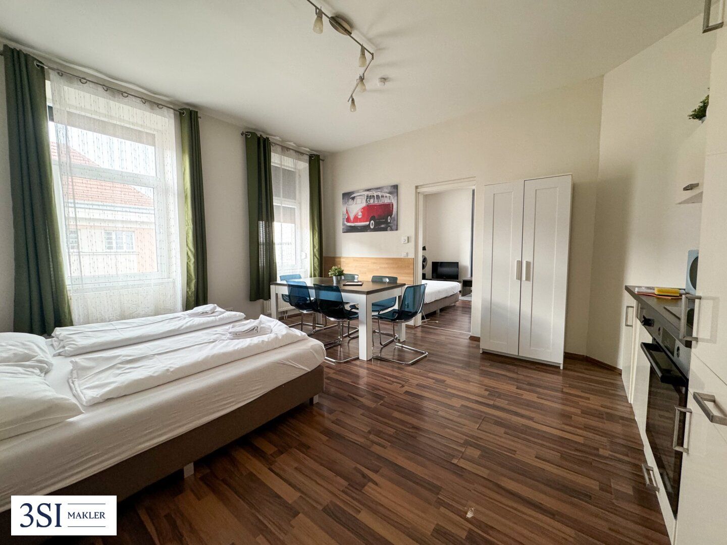 Ready zum Einziehen! Vollmöblierte 2-ZImmer Wohnung für Singles und Pärchen