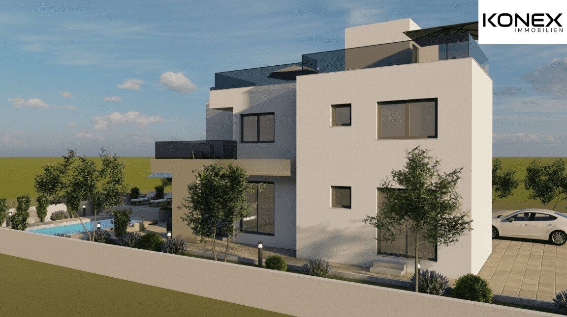 HRV - Exklusive Villa mit im Bau befindlichem Swimmingpool in Poljica Brig, nahe Zadar, zum Verkauf! - Vista 4