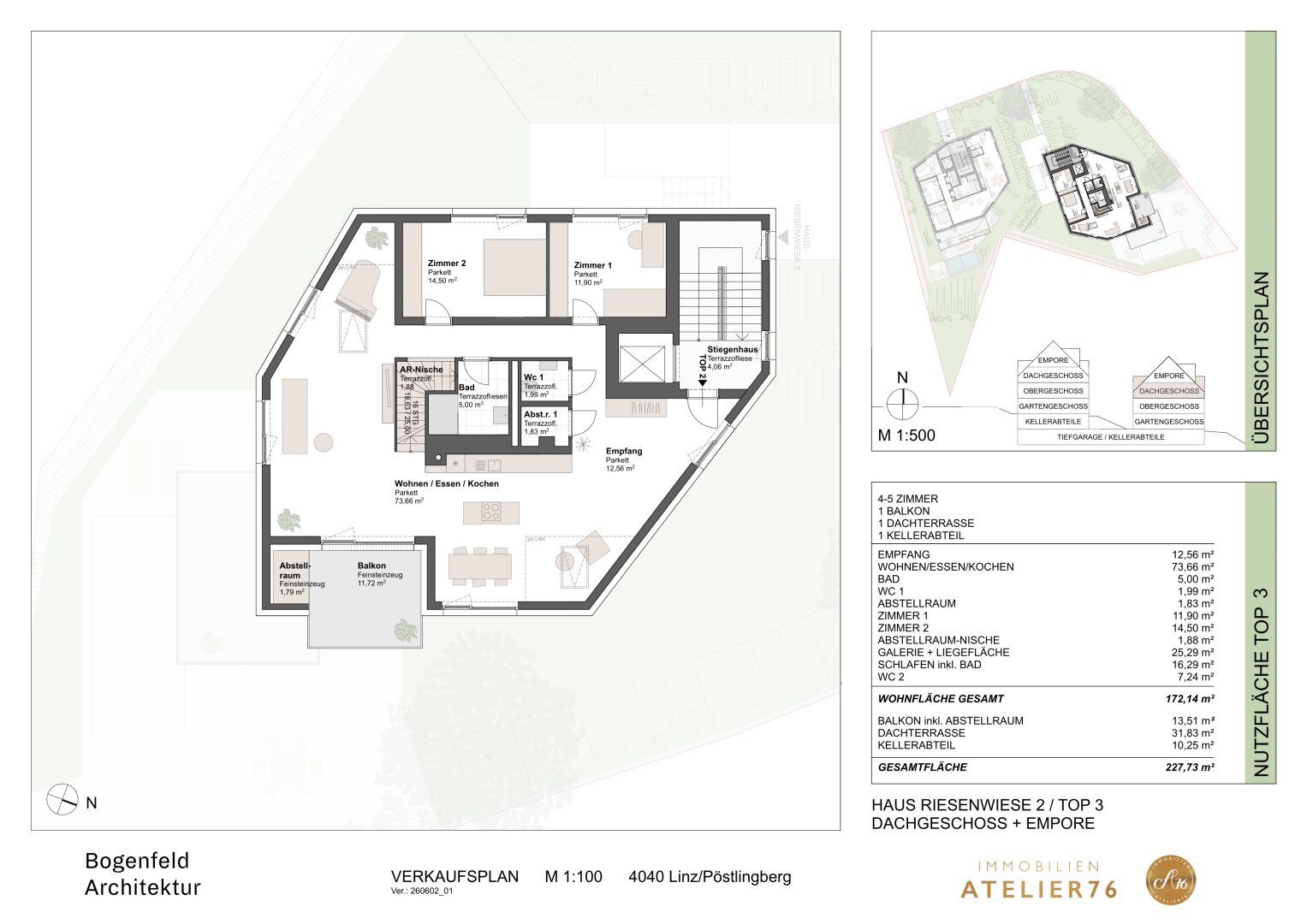 Wohnung – Linz, Pöstlingberg - Ansicht 3
