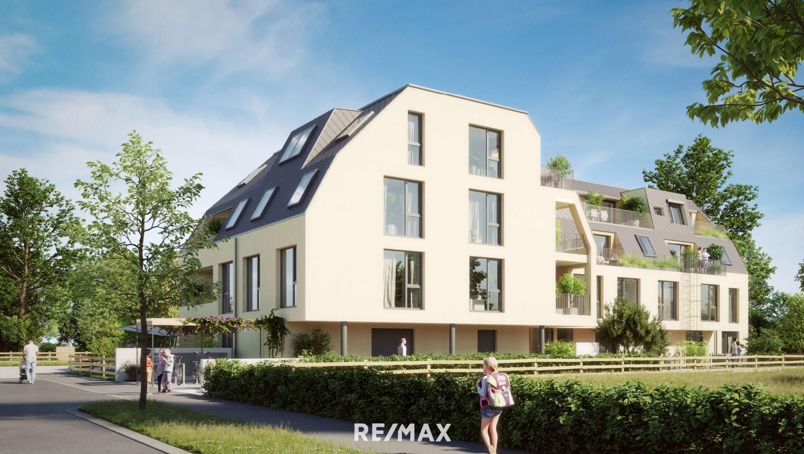 3-Zimmer-Wohnung mit großem Balkon in Jedlesee nahe Donau | Erstbezug