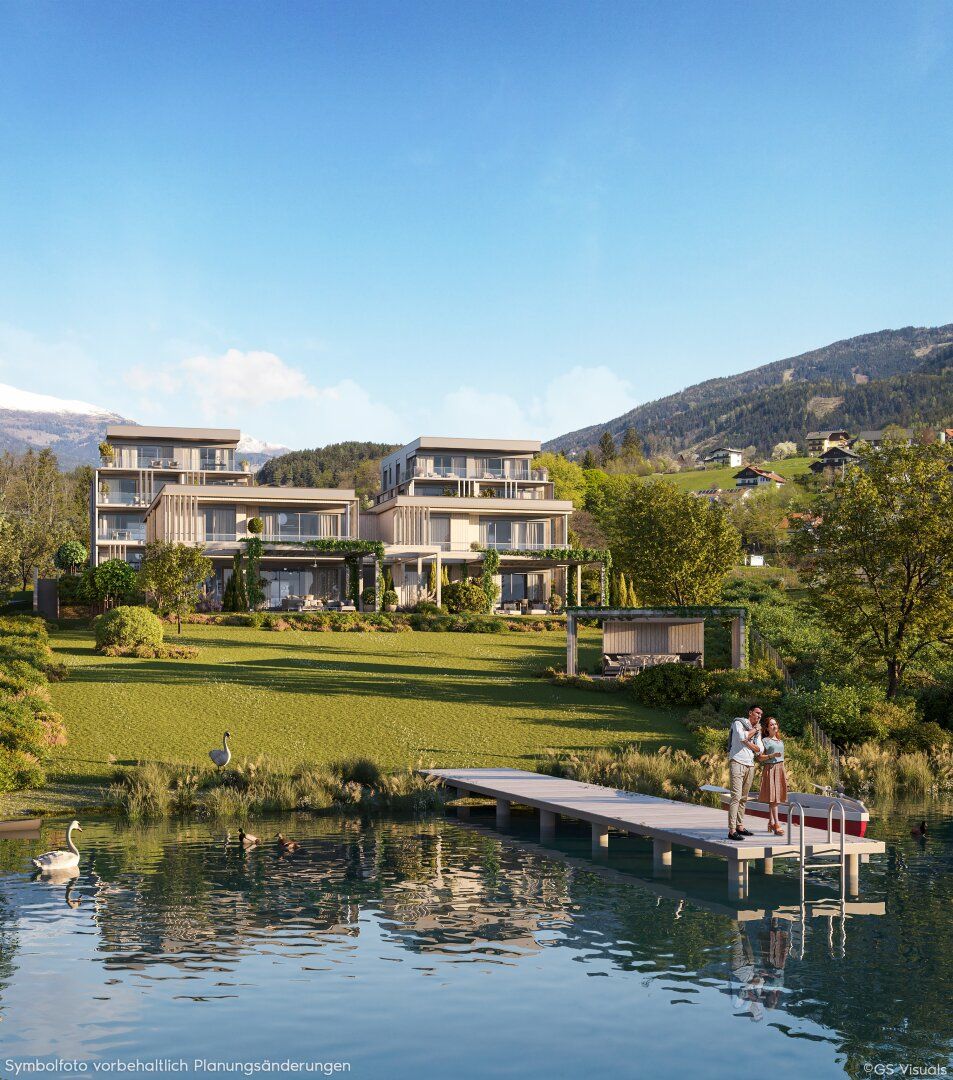 Exklusive Seeresidenz am Millstätter See - Ihr Haupt- oder Zweitwohnsitz in traumhafter Lage direkt am See