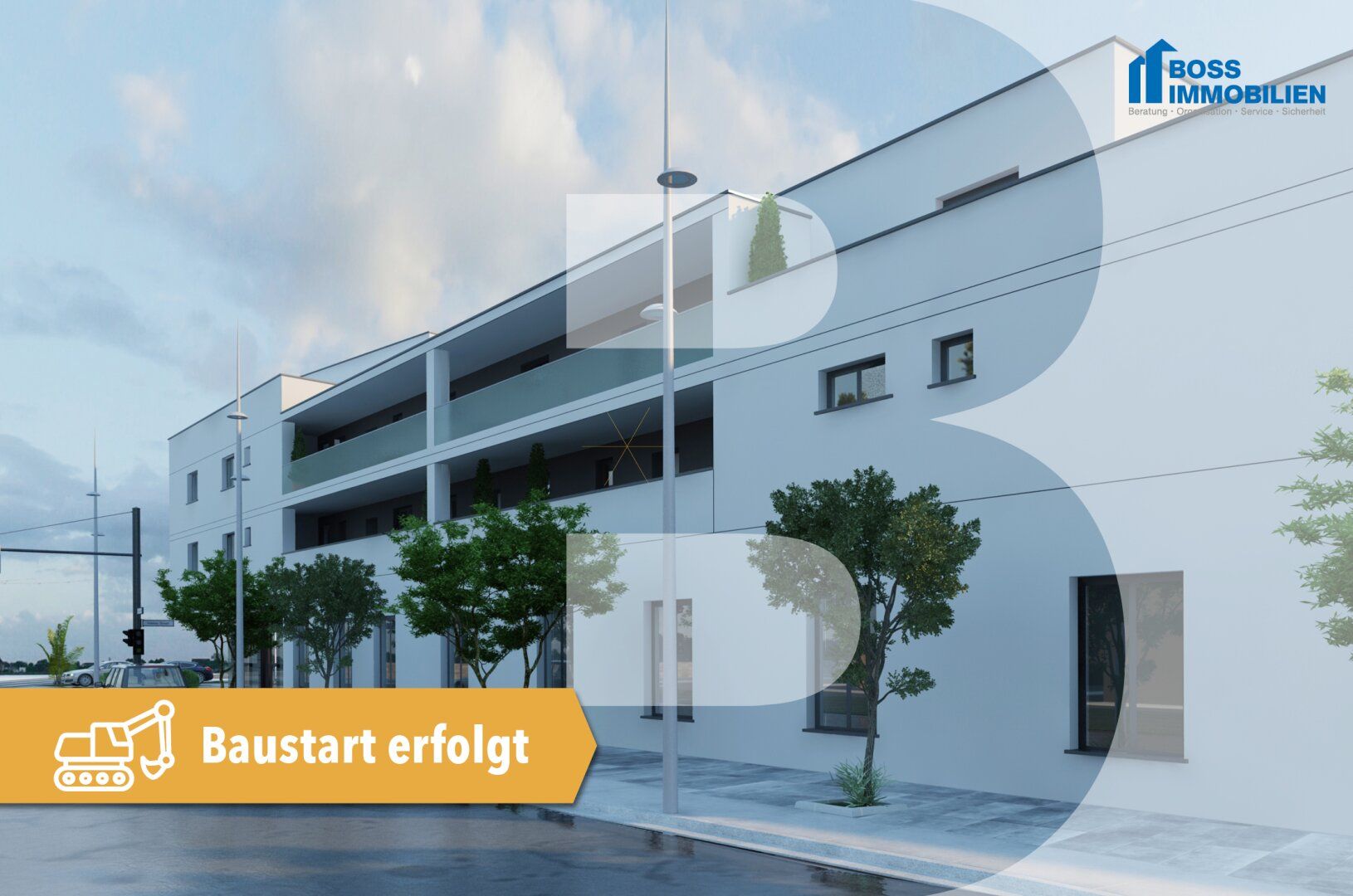 Modern Living | Top 16 | Baustart erfolgt | Stadtblick