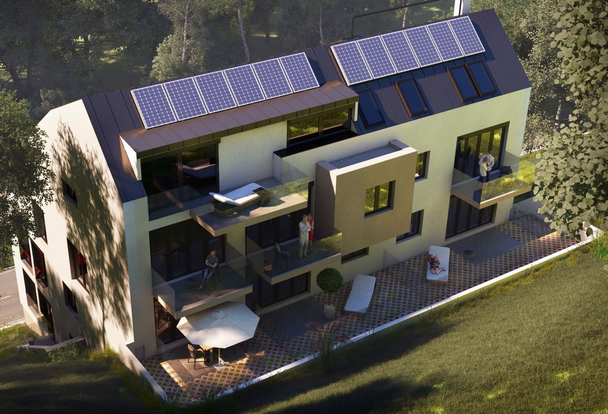 Terrassenglück & Waldblick - Ihr neues Zuhause im Grünen