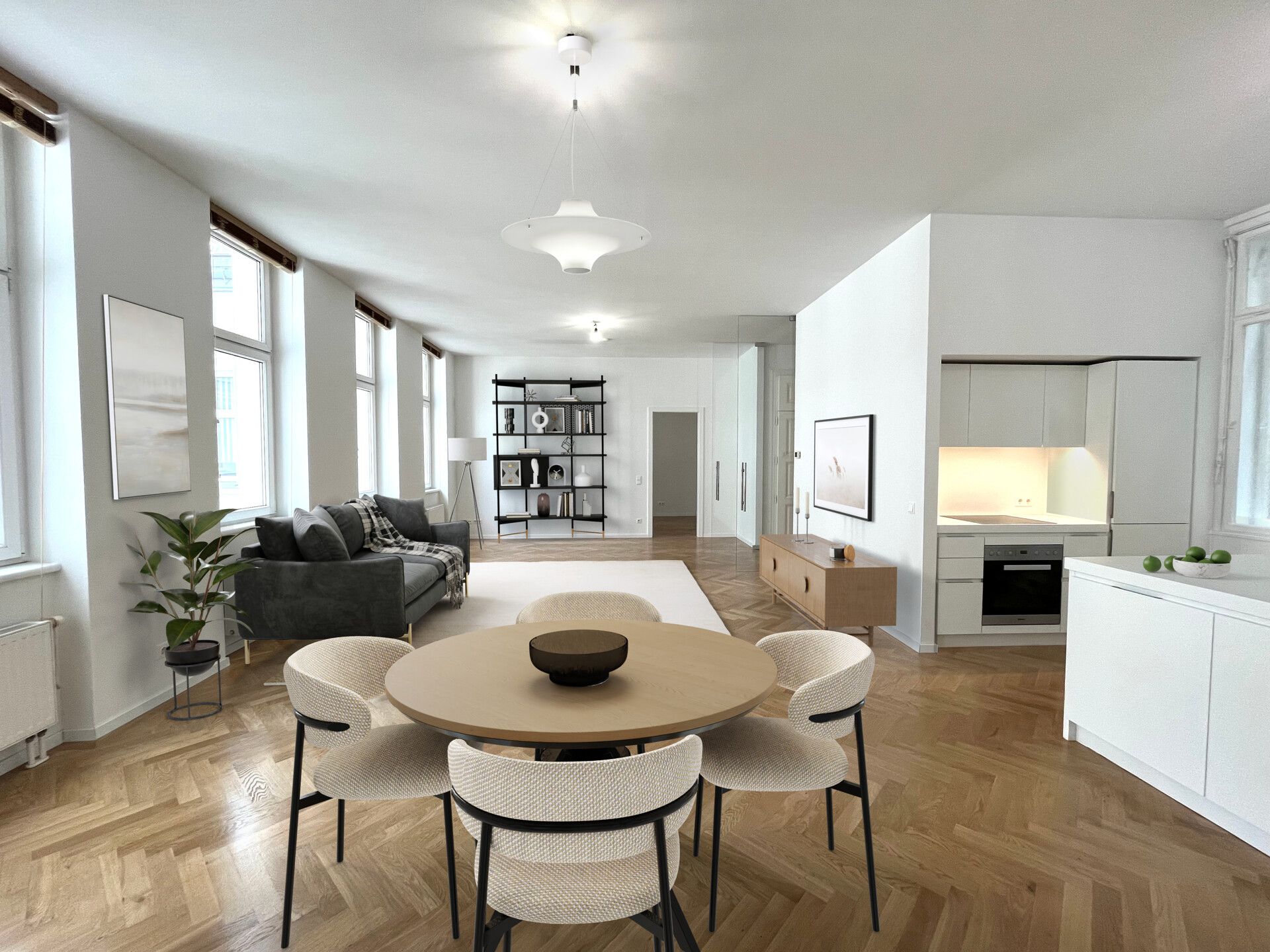 4-Zimmer-Altbauwohnung Nähe Stephansplatz und Graben - UNBEFRISTET